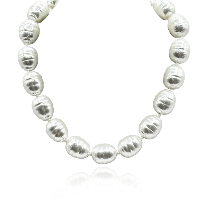 Marion Glass Baroque Pearl 20mm Necklace