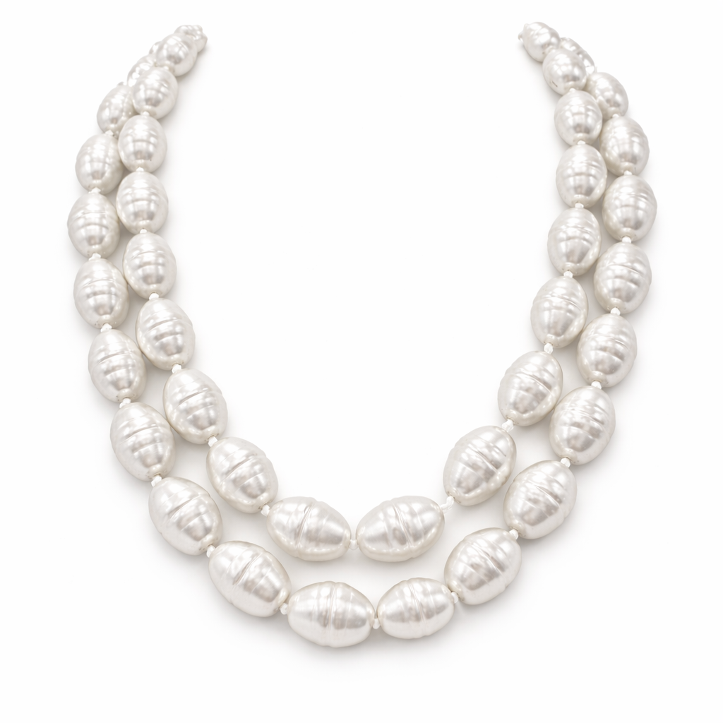 Marion 20 mm 48 inch Glass Baroque Pearls