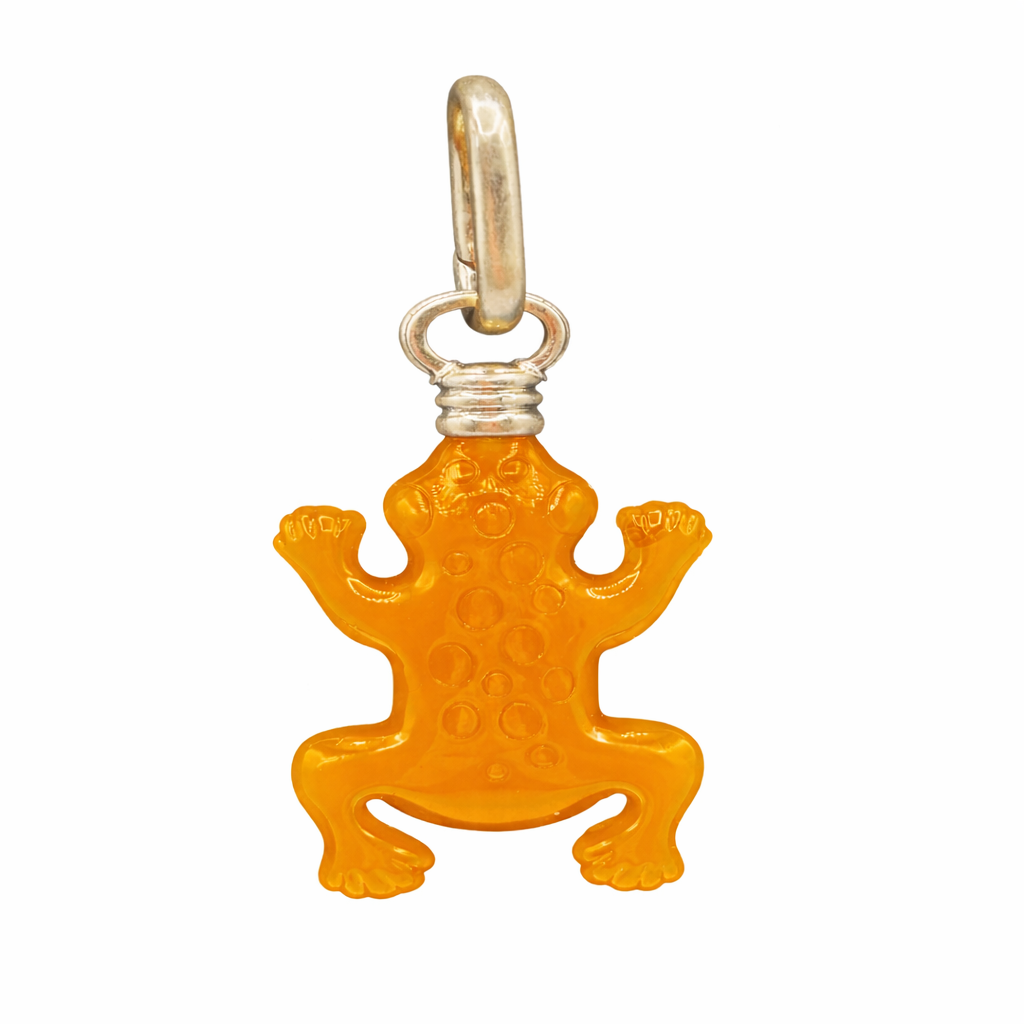 Ochre Frog Charm