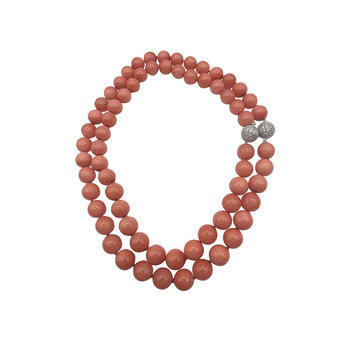 Shell Based Coral Necklace