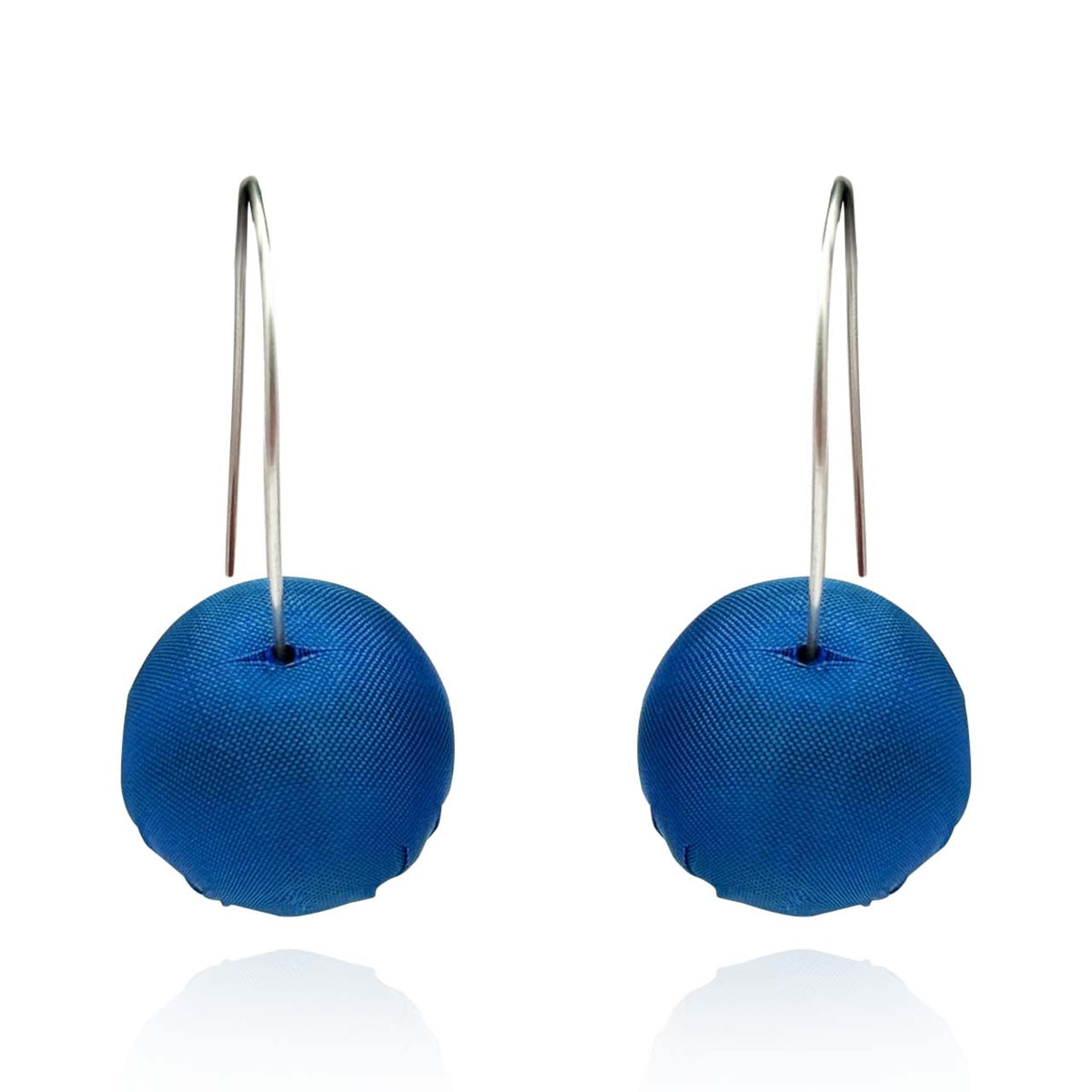 Cobalt Silk Earrings