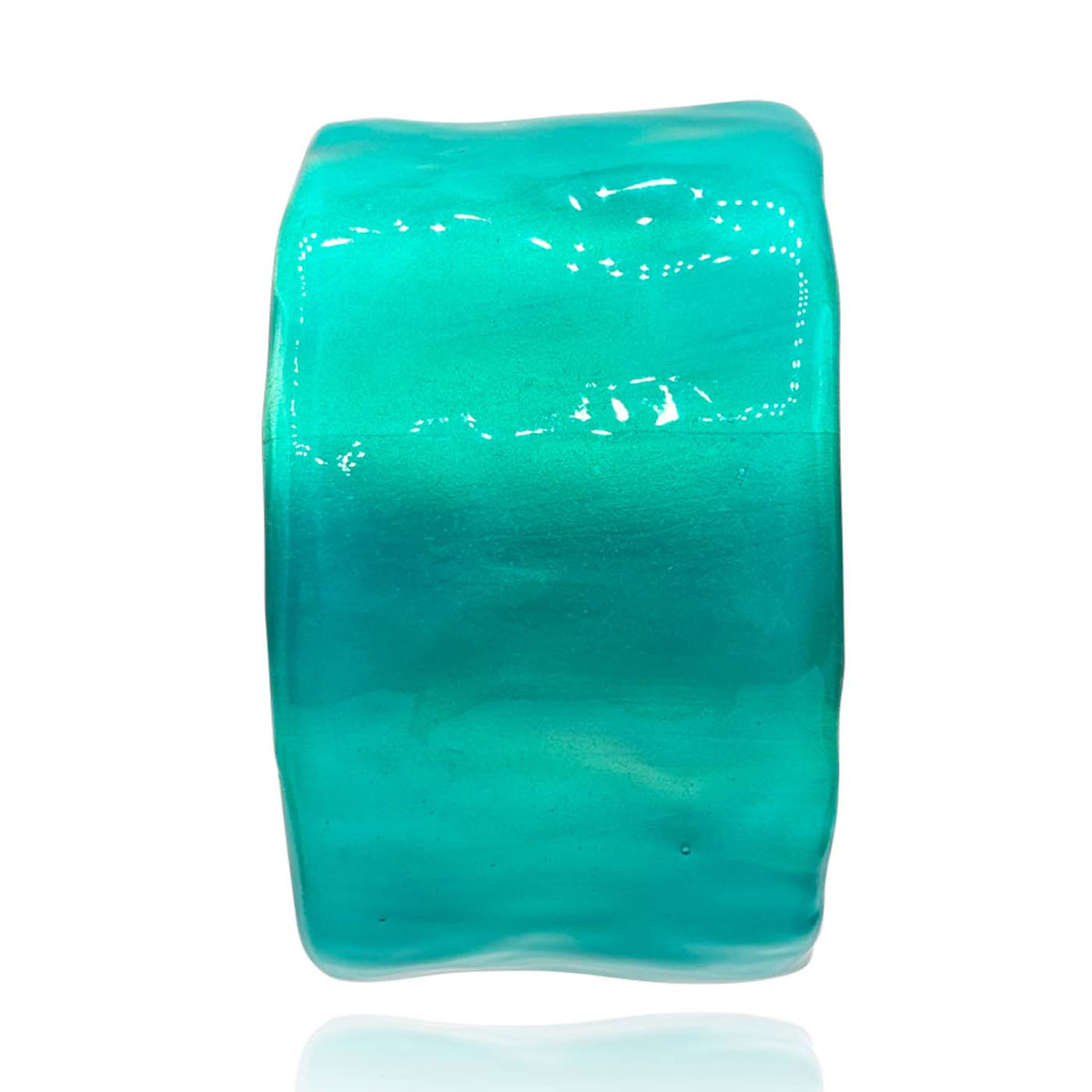 Light Turquoise Handmade Resin Bracelet